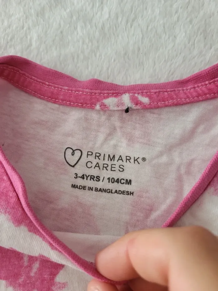 Robe été primark rose 4ans - photo numéro 2