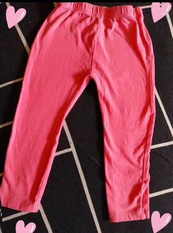 Legging  rose 2ans