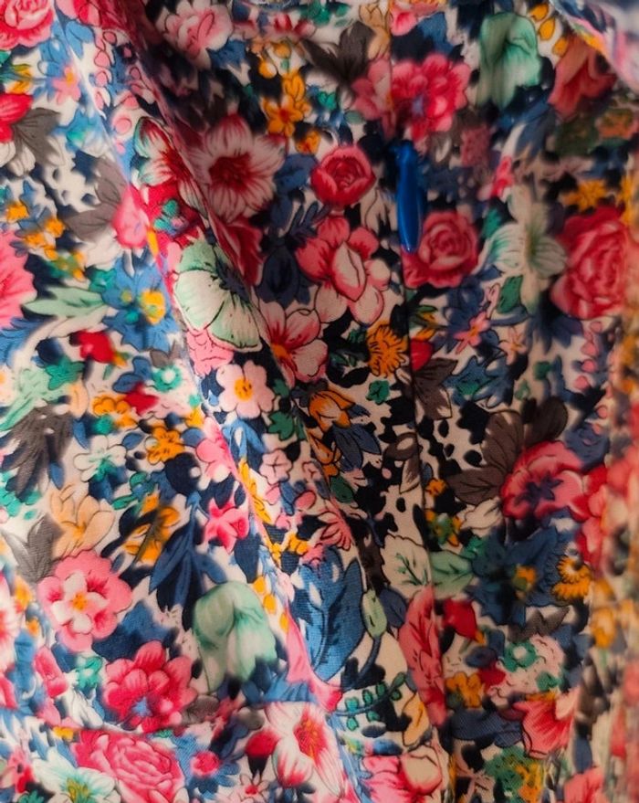 Robe imprimée fleurie manches bouffantes T L BSB jeans - photo numéro 10