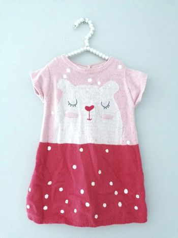 18 mois bébé fille #cathlaul18mois robe hivers dpam du pareil au meme