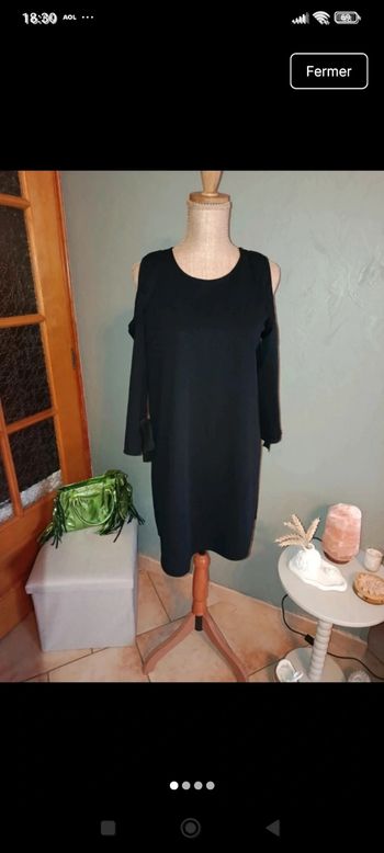 Robe épaules dénudées 