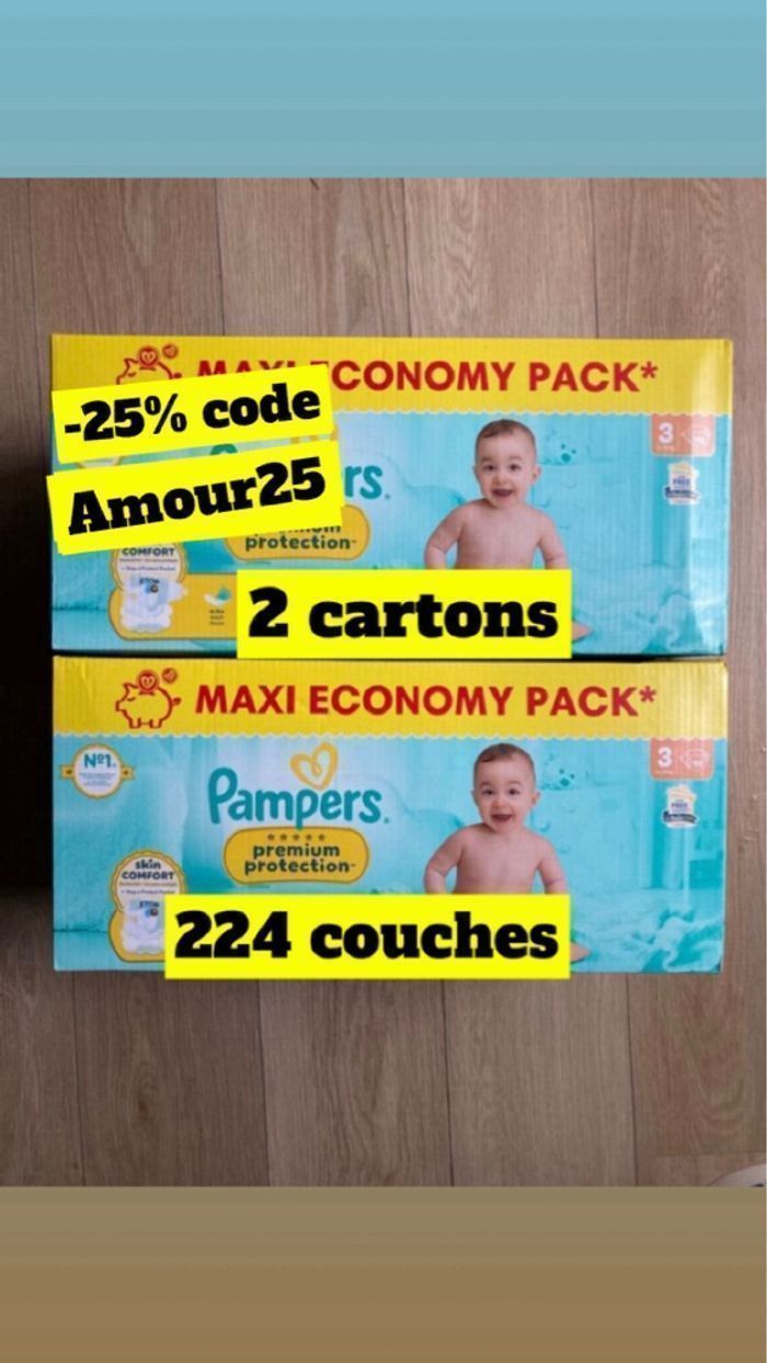 Pampers premium protection taille 3