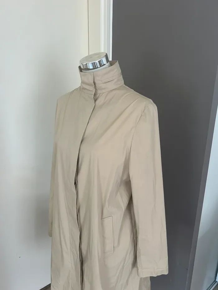Burberry Imperméable veste trench-coat beige Femme taille L. - photo numéro 8
