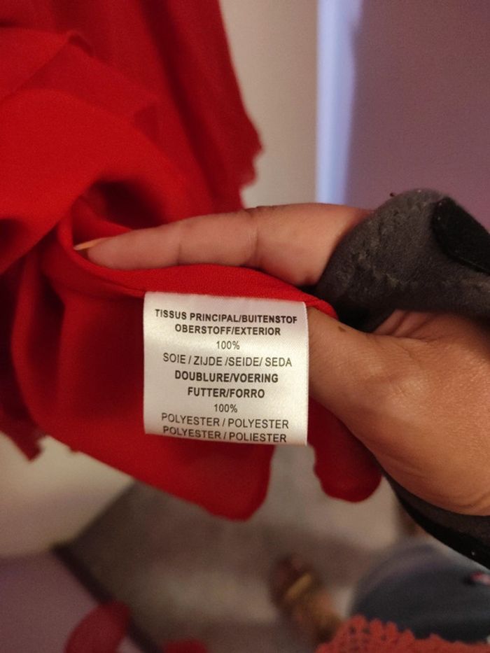 Robe en soie 123 et son étole en soie également - photo numéro 5