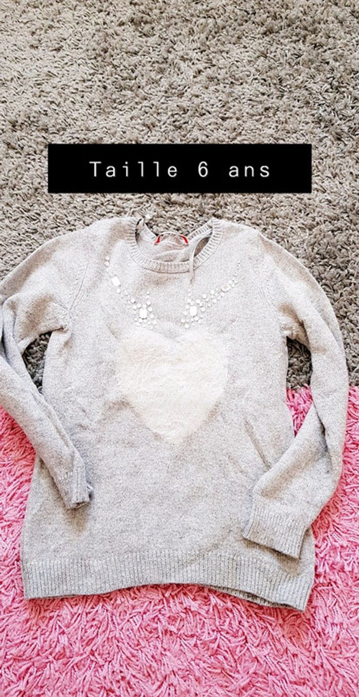 Pull taille 6  ans