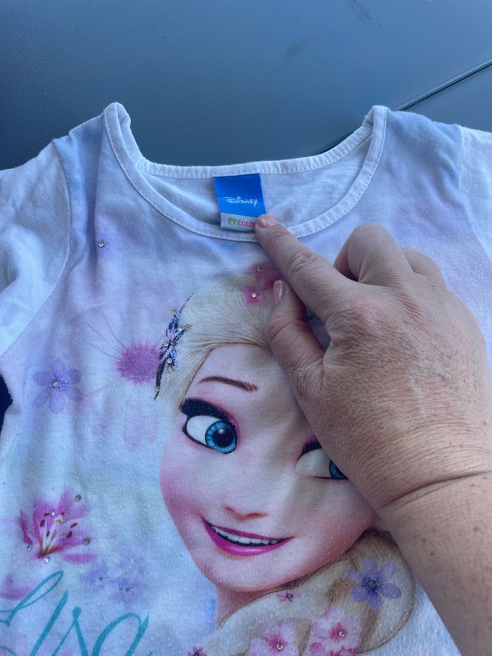 T shirt elsa - photo numéro 2