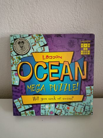 Lagoon océan méga puzzle complet en anglais