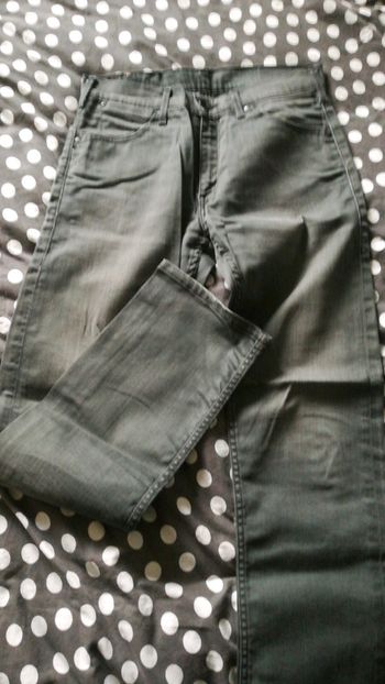 Jean levis gris vert