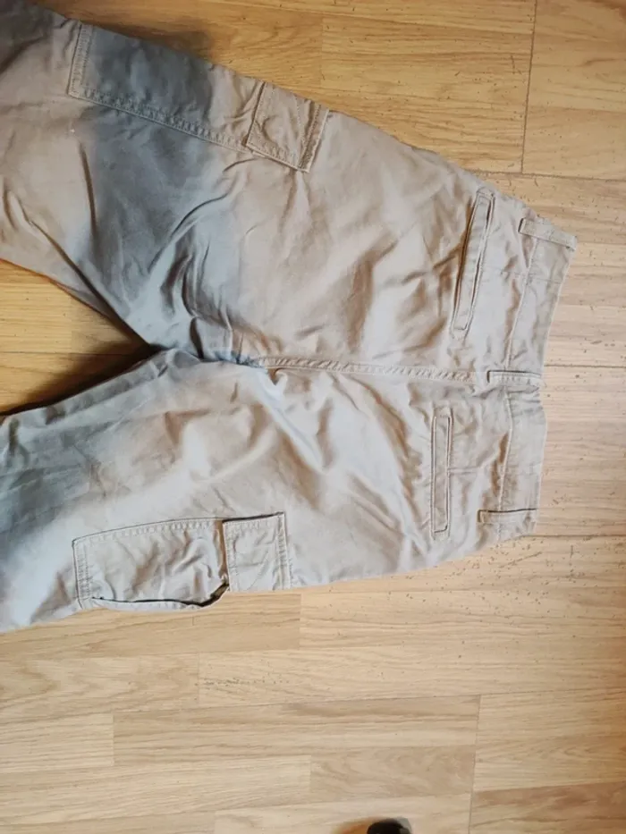 Pantalon cargo Celio beige - photo numéro 10