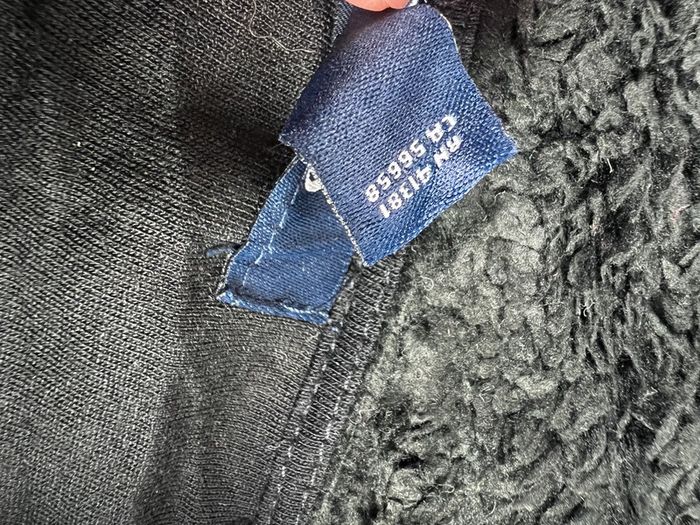 Pull Polaire avec zip col camionneur Chaps Noir Col Zippé – Taille S – Style Ralph Lauren - photo numéro 8