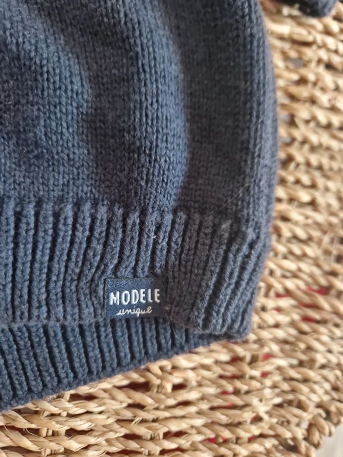 Pull col chale marine Tape à l'œil 🦊23 mois🦊 - photo numéro 2