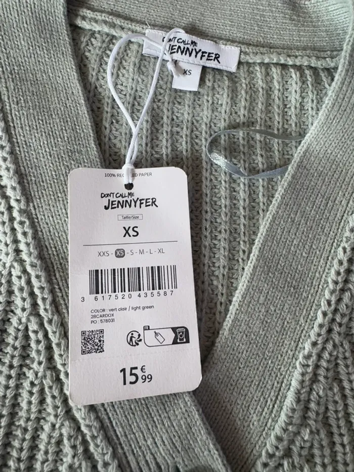 Gilet neuf XS Jennyfer - photo numéro 3