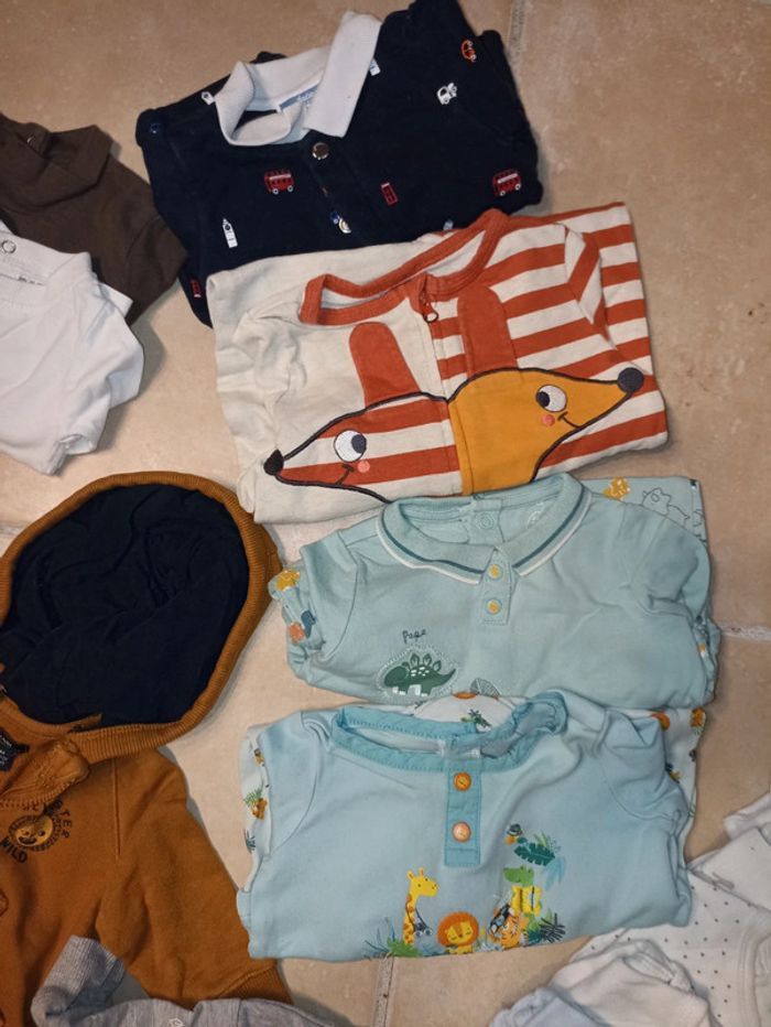 Lot +de 30 pièces garçon 3 mois hiver-printemps - photo numéro 13