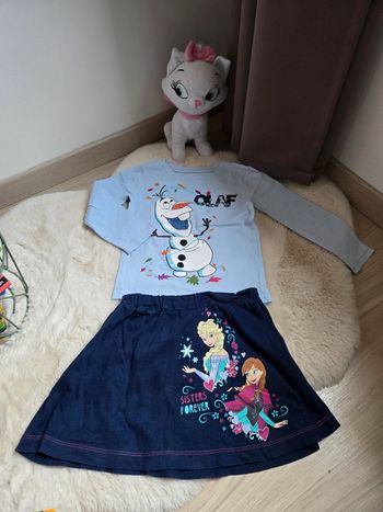 Ensemble reine des neiges 3/4 ans