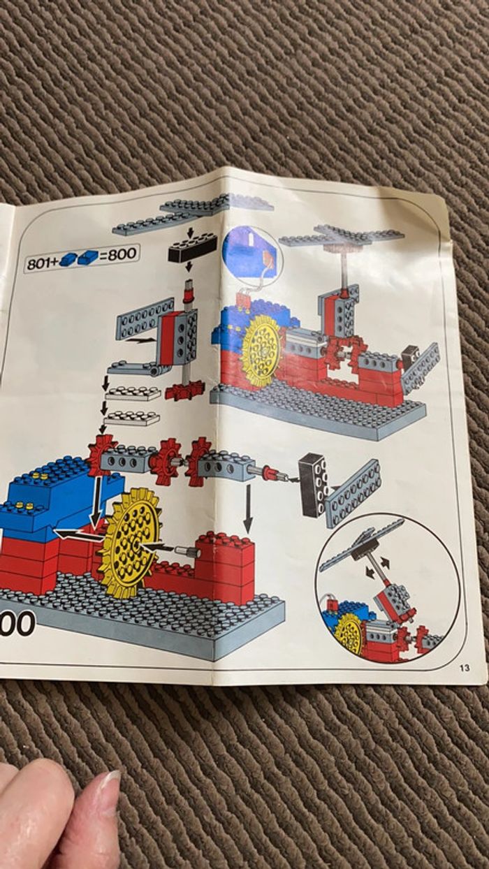 Notice lego 800 801 - photo numéro 3