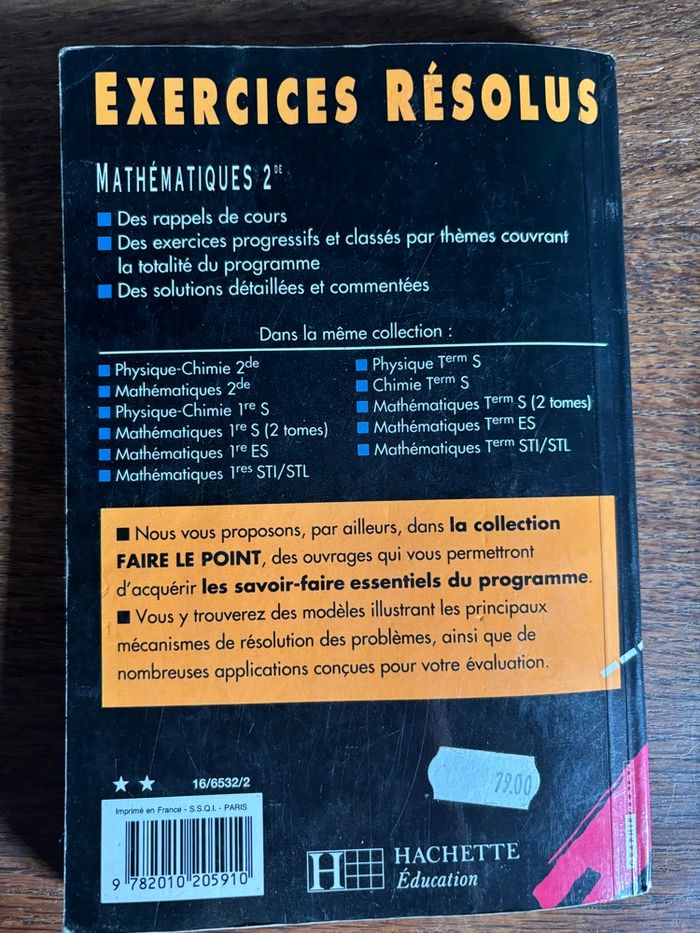 Mathématiques seconde avec exercices résolus - photo numéro 2