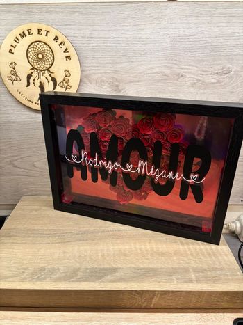 Cadre couple ou fête des mamie,mères 