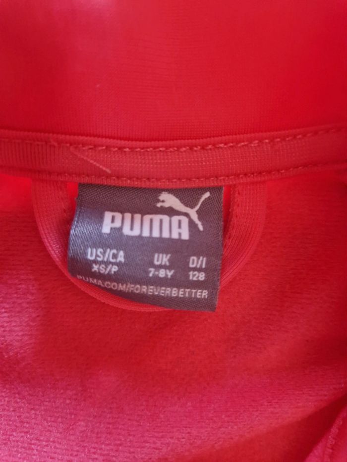 Veste puma xs 7-8 ans - photo numéro 3