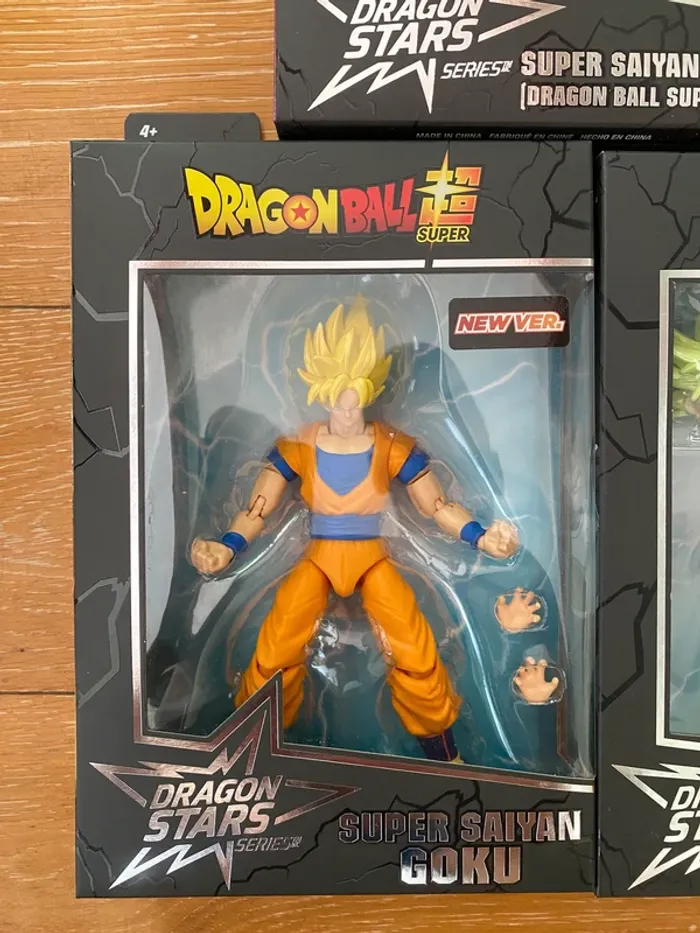 Figurines DBZ Dragon ball Stars - Bardock Broly Goku Vegeta Roshi Bandai 20s - photo numéro 5