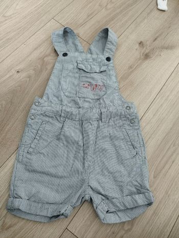 Combi short garçon