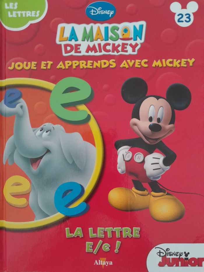 Lot 4 livres la maison de Mickey - photo numéro 5