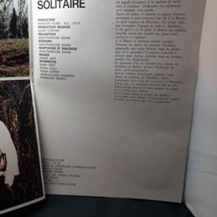 Affiche et synopsis du film le jeu du solitaire - photo numéro 4