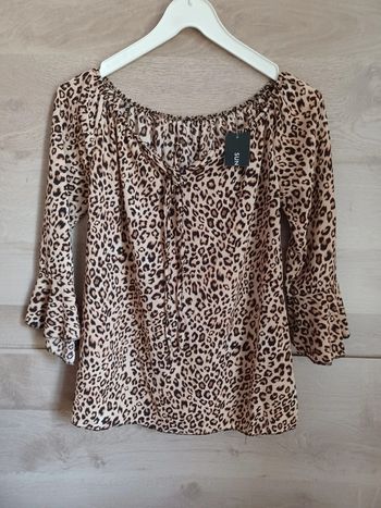 Blouse léopard neuve taille 38