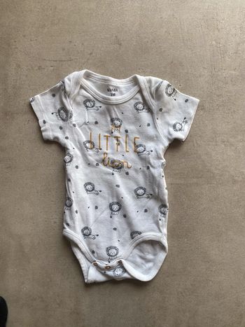 Body 3 mois manche Courte