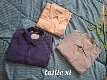 lot 3 chemises xl
