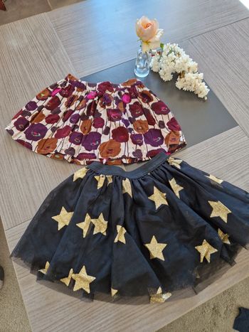 Lot de 2 jupes 2 ans