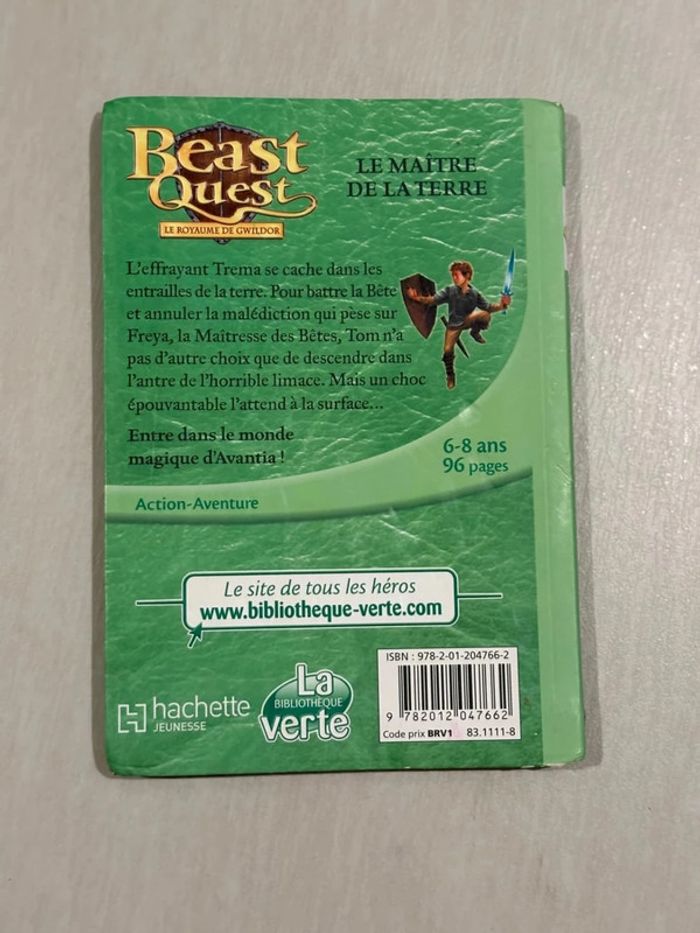 Beast quest. Vol. 33. Le royaume de Gwildor : le maître de la Terre - photo numéro 2