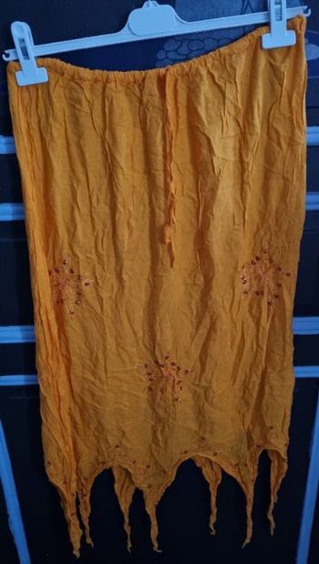 Jupe de plage légère avec sequins taille unique (36-44)