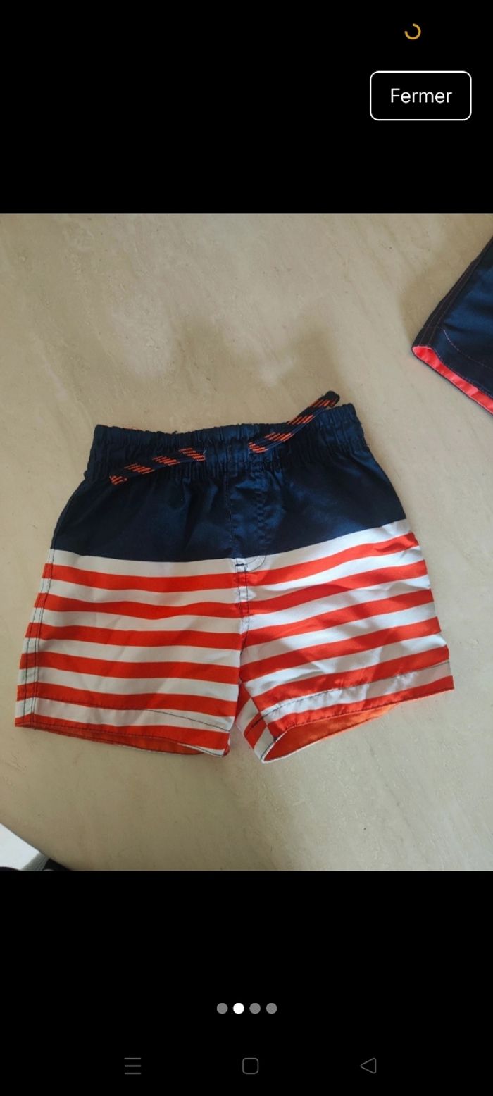 Lot de vêtements garçon 18 mois mi saison et short - photo numéro 6