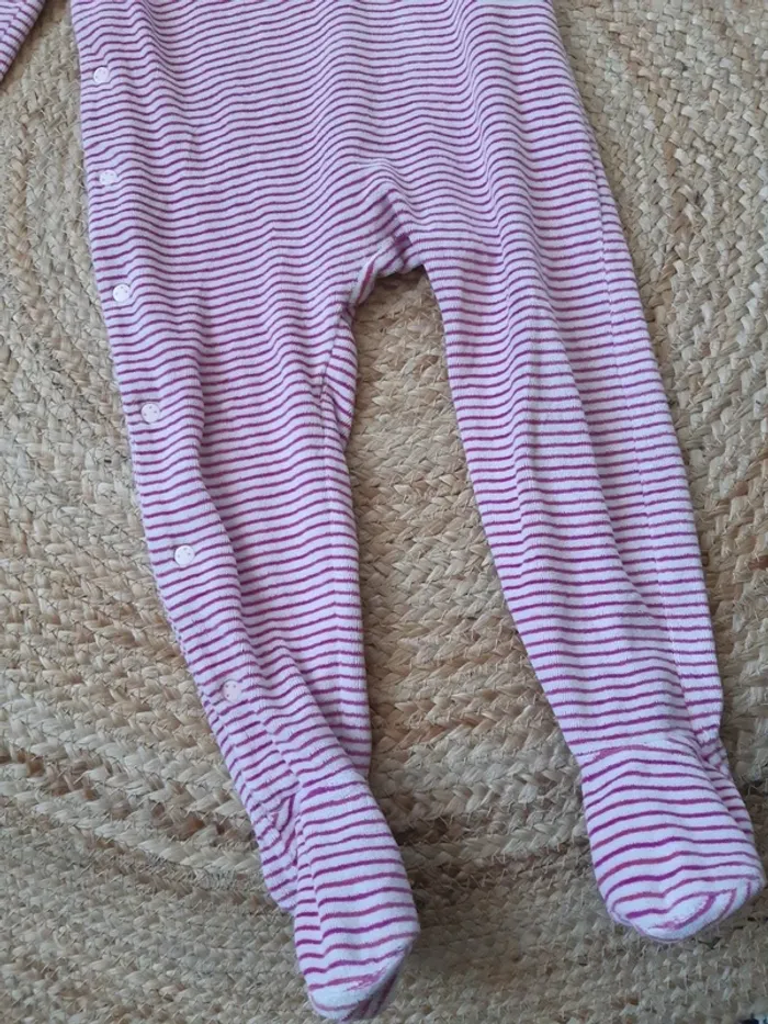 Pyjama rayé lapin Sergent Major 24 mois - photo numéro 3