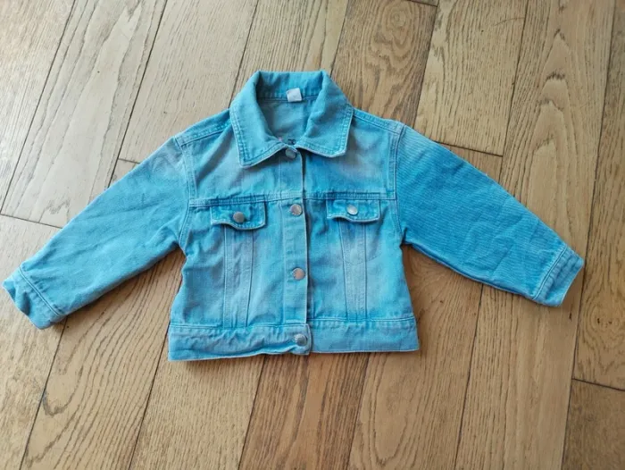 Veste en jean 3-4 ans - photo numéro 2