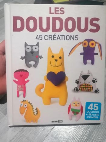 Livre les doudou 45 créations 📗 avec patron
