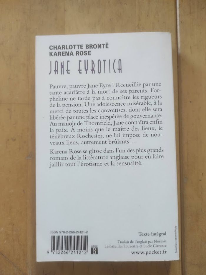 Jane Eyrotica Charlotte Brontë Karena Rose Pocket 2013 - photo numéro 3