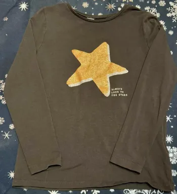 T-shirt manches longues fille 7/8ans H&M