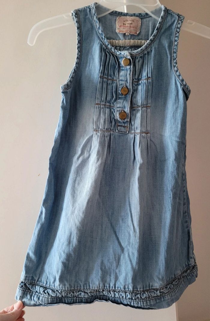 Robe en jean 4/5 ans
