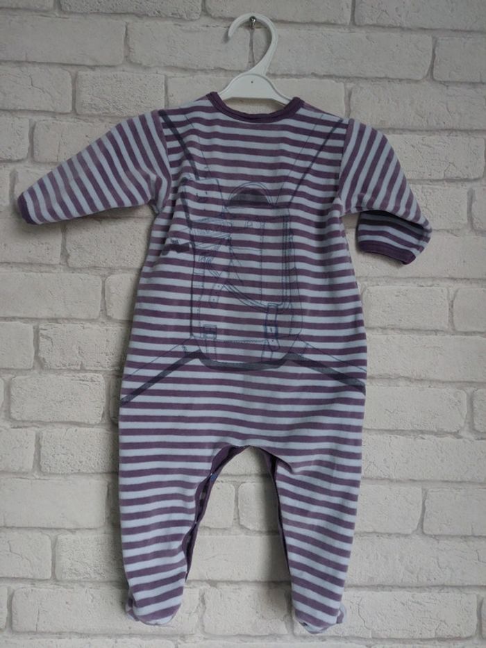 Pyjama Petit Bateau taille 6 mois / 67 cm - photo numéro 2