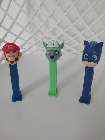 Distributeurs Pez lot de 3