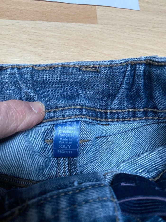 Short bermuda jeans 3 ans Okaïdi - photo numéro 3