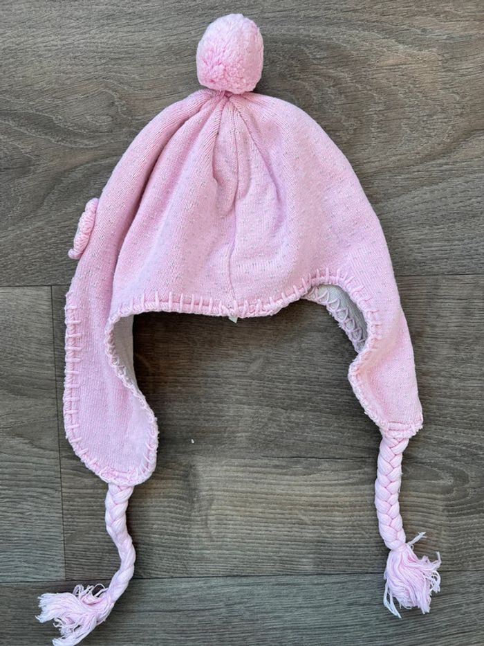 Bonnet avec cache oreille taille 44cm 3/6 mois Orchestra - photo numéro 2