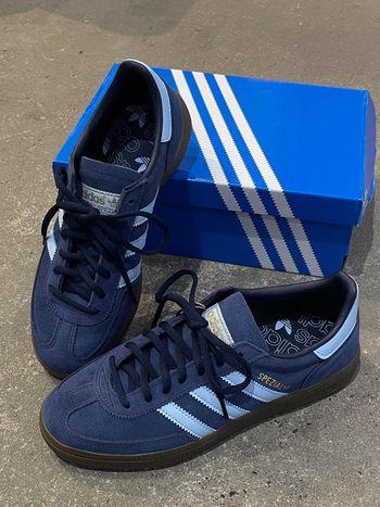 adidas originals HANDBALL SPEZIAL bleu taille：37