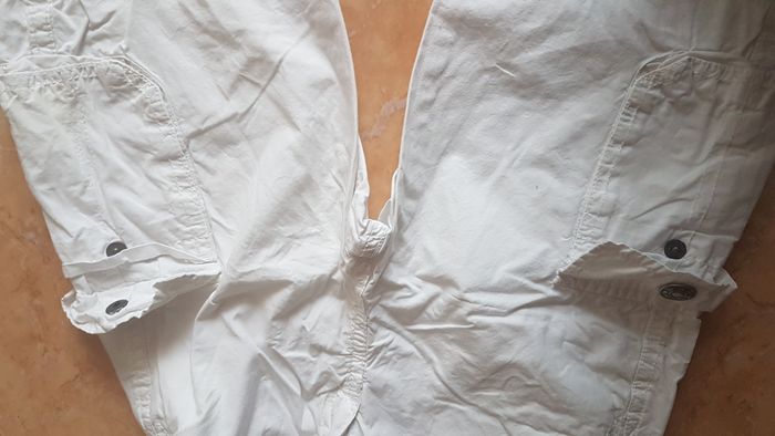 Short cargo garçon 6 ans blanc La Redoute - photo numéro 7
