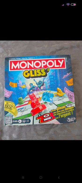 Jeu Monopoly gliss