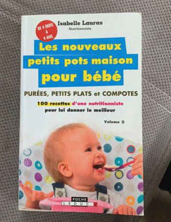Livre Petits pots maison pour bébé