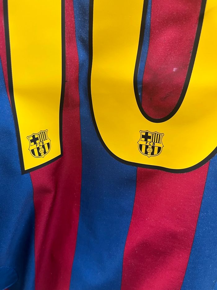 Maillot Ronaldinho Barcelone - photo numéro 8