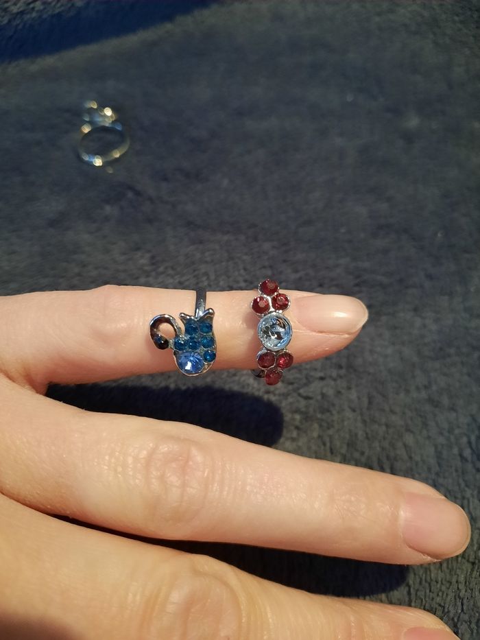 Lot de bagues enfant - photo numéro 4