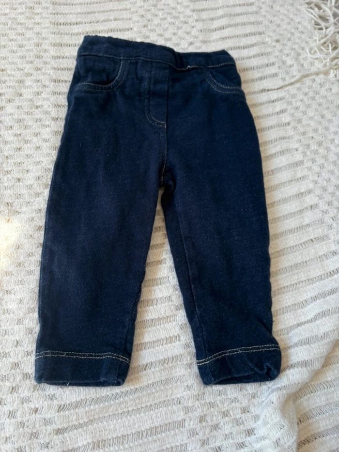 Legging fille doublure éponge 12 mois